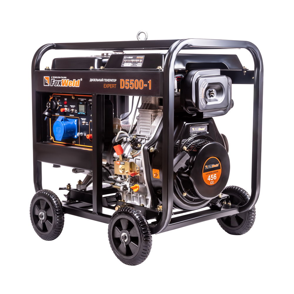 Дизельный генератор FoxWeld Expert D5500-1 Дизельный генератор FoxWeld Expert D5500-1