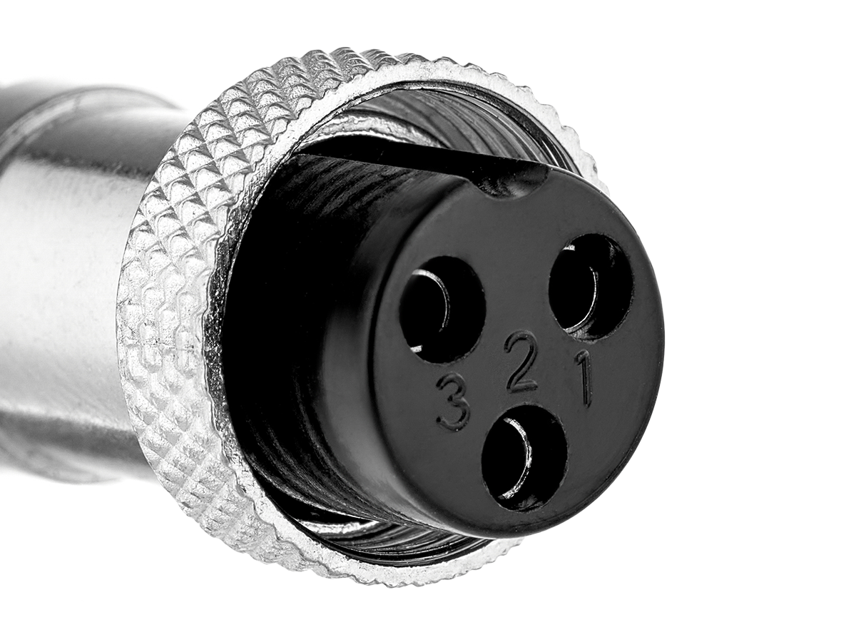 Разъём 3-pin IHQ0799 (гнездо) Разъём 3-pin IHQ0799 (гнездо)